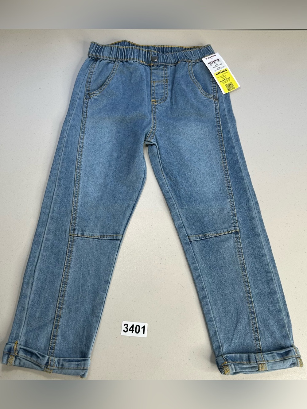 Girls Denim Jeans Light Blue Size 5T